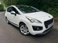 Begagnad Peugeot 3008 Allure 2015 Vit Kombi