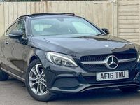 Used Mercedes C200 Premium 184 HP (135 kW) 2016 Black Coupe