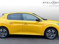 Used Peugeot 208 Allure Premium 102 HP (75 kW) 2022 Yellow Hatchback