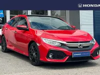Używany Honda Civic Prestige 180 KM (132 kW) 2019 Czerwony Hatchback