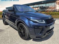 Used Land Rover Range Rover evoque HSE Dynamic 180 HP (132 kW) 2018 Blue Cabriolet