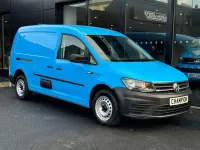 Used VW Caddy Maxi Startline 102 HP (75 kW) 2016 Blue MPV