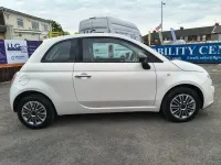 Używany Fiat 500 Pop 69 KM (50 kW) 2015 Biały Hatchback