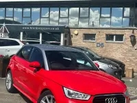 Used Audi A1 Sportback S-Line 150 HP (110 kW) 2017 Red Hatchback