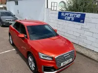 Used Audi Q2 S-Line 116 HP (85 kW) 2017 Orange SUV
