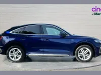 Used Audi Q5 S-Line 204 HP (150 kW) 2021 Blue SUV