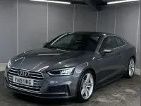 Used Audi A5 S-Line 187 HP (137 kW) 2019 Grey Coupe