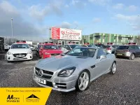 Used Mercedes SLK200 AMG 184 HP (135 kW) 2012 Silver Cabriolet