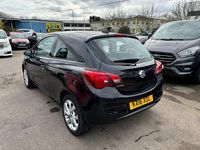 Used Vauxhall Corsa 75 HP (55 kW) 2016 Black Hatchback