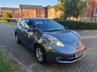 Begagnad Nissan Leaf Acenta 80 kW (109 HK) 2015 Grå Halvkombi