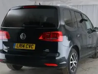 Used VW Touran SE 105 HP (77 kW) 2014 Green MPV