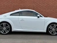 Used Audi TT S-Line 180 HP (132 kW) 2018 White Coupe
