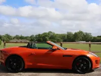 Used Jaguar F-Type Supercharged 2014 Orange Cabriolet
