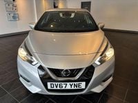 Second-hand Nissan Micra Acenta 2017 Argintiu Hatchback
