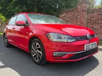 Used VW Golf VII Match 130 HP (95 kW) 2019 Red Hatchback