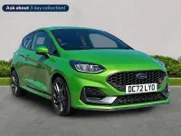 Used Ford Fiesta ST 200 HP (147 kW) 2022 Green Hatchback