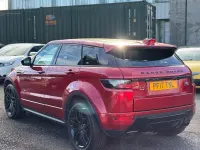 Used Land Rover Range Rover evoque HSE Dynamic 180 HP (132 kW) 2017 Red SUV