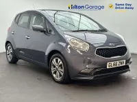 Used Kia Venga 125 HP (91 kW) 2016 Blue Hatchback