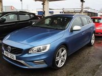 Used Volvo V60 R-Design 190 HP (139 kW) 2017 Blue Estate
