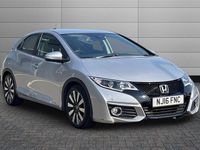 Used Honda Civic SE Plus 100 HP (73 kW) 2016 Silver Hatchback