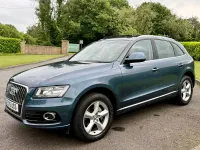 Used Audi Q5 S-Line 190 HP (139 kW) 2015 Blue SUV