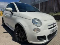 Used Fiat 500 S 69 HP (50 kW) 2014 White Hatchback