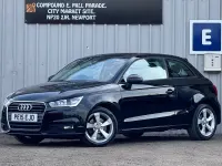 Used Audi A1 Sport 116 HP (85 kW) 2015 Black Hatchback