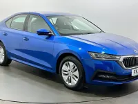 Used Skoda Octavia SE Technology 110 HP (80 kW) 2020 Blue Hatchback