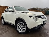 Used Nissan Juke Acenta Premium 110 HP (80 kW) 2014 White SUV