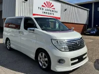 Used Nissan Elgrand 2007 White MPV