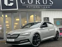 Gebraucht Skoda Superb SportlinePlus 2020 Grau Kleinwagen