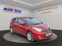 Used Nissan Note Acenta Premium 2014 Red Hatchback