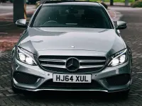 Used Mercedes C220 AMG Line Premium 170 HP (125 kW) 2014 Silver Sedan
