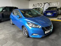 Second-hand Nissan Micra N-Connecta 90 CP (66 kW) 2017 Albastru Hatchback