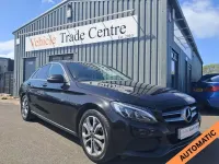 Used Mercedes C200 184 HP (135 kW) 2018 Black Sedan
