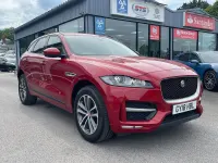 Used Jaguar F-Pace R-Sport 180 HP (132 kW) 2018 Red SUV