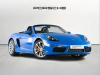 Used Porsche Boxster 344 HP (253 kW) 2022 Blue Cabriolet