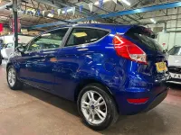 Used Ford Fiesta Zetec 82 HP (60 kW) 2015 Blue Hatchback