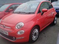 Used Fiat 500 Lounge 69 HP (50 kW) 2016 Pink Hatchback
