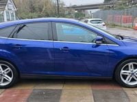 Used Ford Focus Zetec 2016 Blue Hatchback