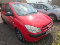 Used Hyundai Getz SE 62 HP (45 kW) 2006 Red Hatchback