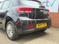 Used Kia Rio 84 HP (61 kW) 2021 Black Hatchback