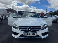 Used Mercedes C250 AMG Line Premium 204 HP (150 kW) 2014 White Estate