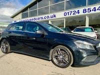 Used Mercedes A220 AMG line 2016 Black Hatchback