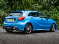 Used Mercedes A220 AMG line 2016 Blue Hatchback