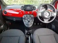 Used Fiat 500C 70 HP (51 kW) 2025 Red Cabriolet