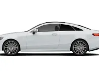 Used Mercedes E350 AMG line 313 HP (230 kW) 2019 Silver Coupe