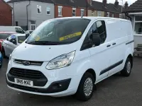 Used Ford Transit Custom Trend 125 HP (91 kW) 2015 White Van