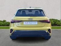 Used Audi A3 Black Edition 147 HP (108 kW) 2025 Yellow Hatchback