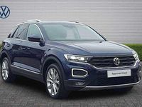 Used VW T-Roc SEL 150 HP (110 kW) 2020 Blue SUV